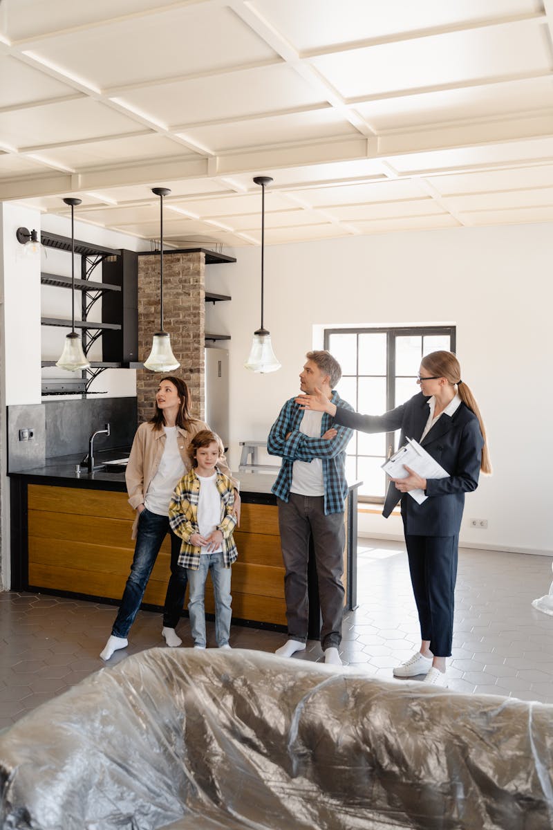 Showing the House to Her Clients